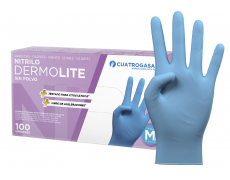 Gants Nitrile - Bleu